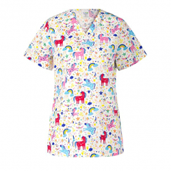 Bambina Unicorns Medical Blouse for Women B-Well 400773