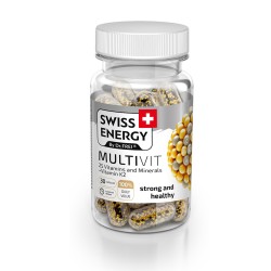 Συμπλήρωμα για Ενέργεια Multivit (30 Κάψουλες) Swiss Energy