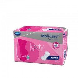 Σερβιέτες Γυναικείες Ελαφράς Ακράτειας MoliCare Premium Lady Pad 5 Σταγόνες (Συσκευασία 14 Τεμαχίων) HARTMANN 168670