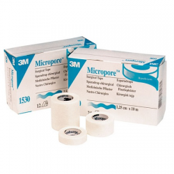 Micropore Αυτοκόλλητη Επιδεσμική Ταινία 1,25cm x 9.14m 3M