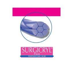 SMI Ράμμα SURGICRYL PGA 3/8, 75cm, 4.0, Reverse Cutting, 16mm
