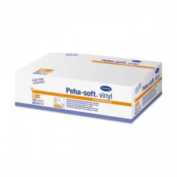 Винилови ръкавици, без пудра, Peha-Soft Vinyl Powder Free Vinyl Examination Gloves Medium (Pack of 100 Pieces) HARTMANN 9421718