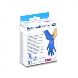 Нитрилни ръкавици, без пудра, Peha-Soft Fino Large (Package of 10 pcs) HARTMANN 942222