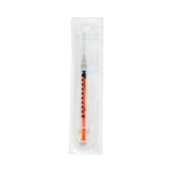 Disposable Syringe with Needle (Package of 100 pcs) 1ml Pic Solution