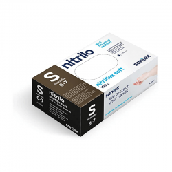 Нитрилни ръкавици, без пудра,Nitriflex Soft Small Blue Without Powder Santex GD19BB