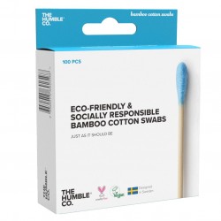 Natural Cotton Swabs White The Humble Co. CB002