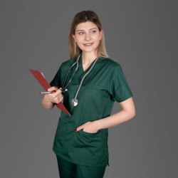 Ιατρική Νοσηλευτική Στολή Scrub Κυπαρισσί