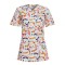 Medical Blouse Carina Dragonflies for Women B-Well 400769
