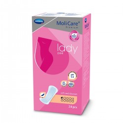 Σερβιέτες Γυναικείες Ελαφράς Ακράτειας MoliCare Premium Lady Pad 0,5 Σταγόνες (Συσκευασία 14 Τεμαχίων) HARTMANN 168131