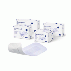 Self-adhesive Sterile Anti-adhesive Gauze from non-woven material Cosmopor E HARTMANN 9008