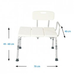 Fixed Foldable Toilet Alfa Care AC-383