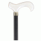 Stick Black With Derby Handle White Alfacare AC-837