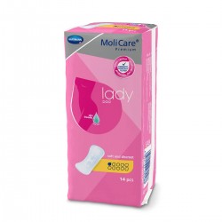 Σερβιέτες Γυναικείες Ελαφράς Ακράτειας MoliCare Premium Lady Pad 1 Σταγόνας (Συσκευασία 14 Τεμαχίων) HARTMANN 168132