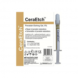 Гел за ецване на порцелан, CeraEtch,Porcelain Etching Gel 5%,  1,2ml Prevest DenPro