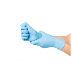 Сини нитрилни ръкавици без пудра, Hartmann Peha-Soft Fino Nitrile Examination Gloves Powder Free Blue 150pcs