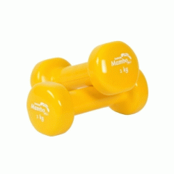 Mambo Coated Dumbell Vinyl Hand Dumbbell-1 kg Alfacare AC-3292