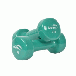 Mambo Coated Dumbell Vinyl Hand Dumbbell-2 kg Alfacare AC-3294