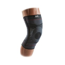 Knee Compression Knit Sleeve W/ Gel Buttress and Stays S/M Mcdavid MDA1424