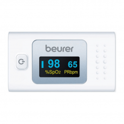 Παλμικό Οξύμετρο Δακτύλου με Bluetooth Λευκό Beurer PO 60V