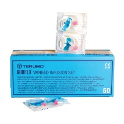 Πεταλούδες 23G x 3/4" Μπλε (Συσκευασία 50 Τεμαχίων) Terumo Medical