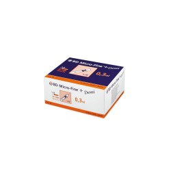 Syringe 0,3ml 30G - 10pcs BD