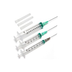 Syringe 10ml  21G 1 1/2" Νeedle Nipro