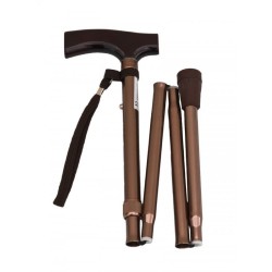 Aluminum Cane Foldable Bronze Mobiak