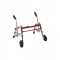 Foldable Walker 2 Fixed Casters and 2 Tips Child Type Moretti RP736