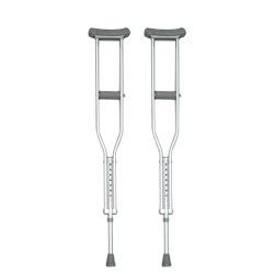 Vita 09-2-051 Bacteria-Aluminum Crutches Adjustable 