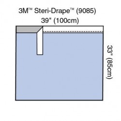 3M™ Steri-Drape™ Adhesive Towel Drape, Absorbent Prevention Fabric 9085 85cm x 100cm
